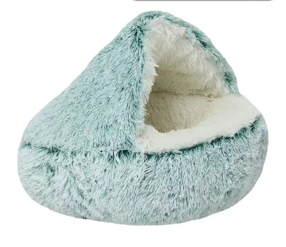 Semi-Closed Cat Bed