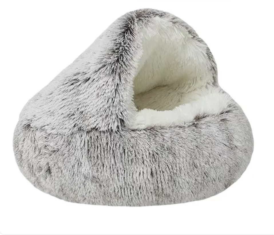 Semi-Closed Cat Bed
