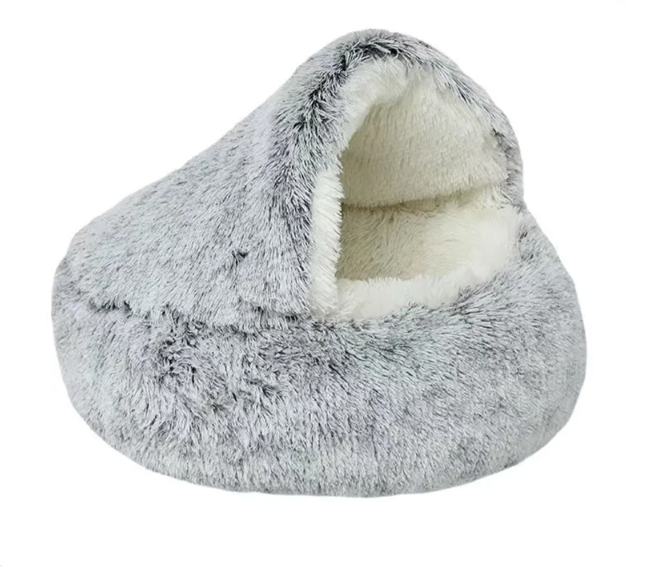 Semi-Closed Cat Bed